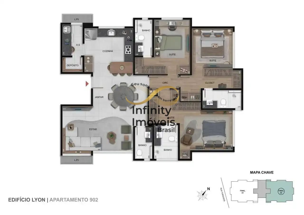 Apartamento, 2 quartos, 71 m² - Foto 24