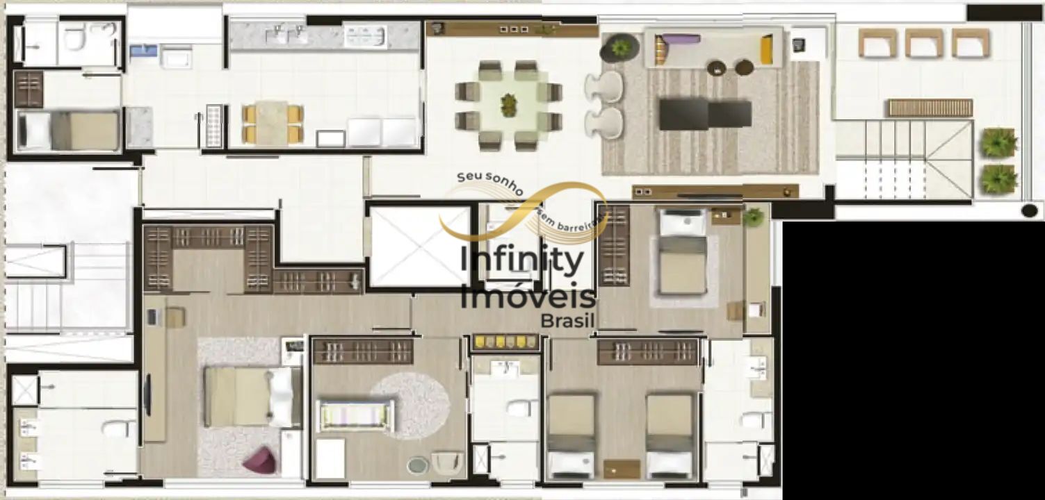 Apartamento, 4 quartos, 200 m² - Foto 14