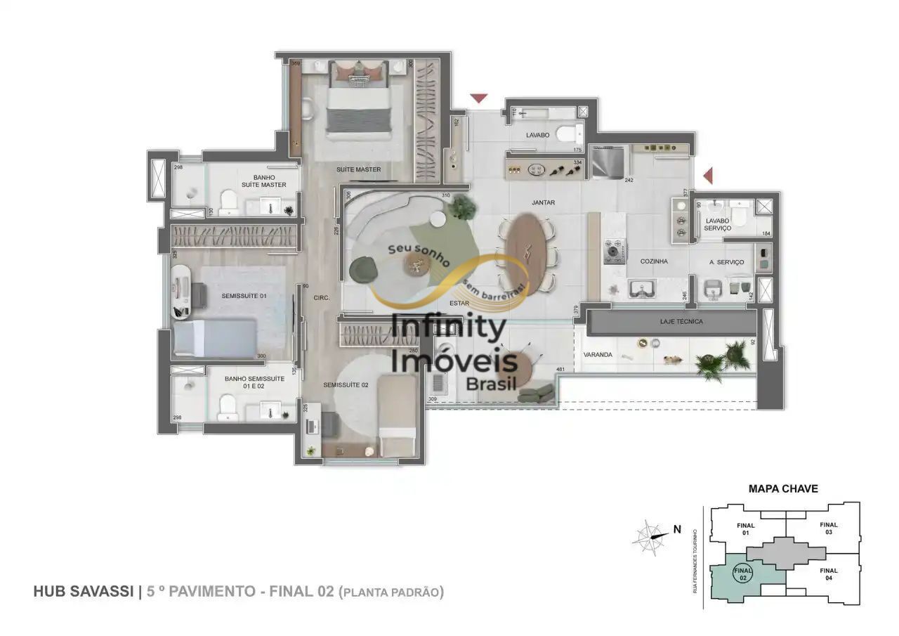 Cobertura, 4 quartos, 318 m² - Foto 22