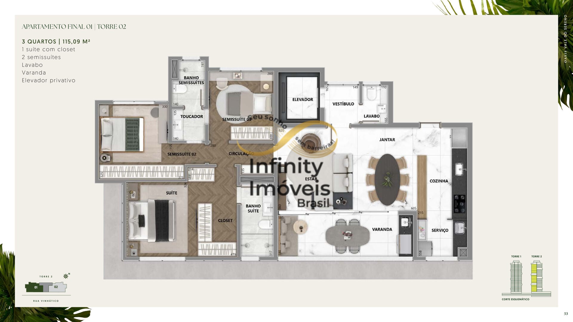 Apartamento, 3 quartos, 115 m² - Foto 49