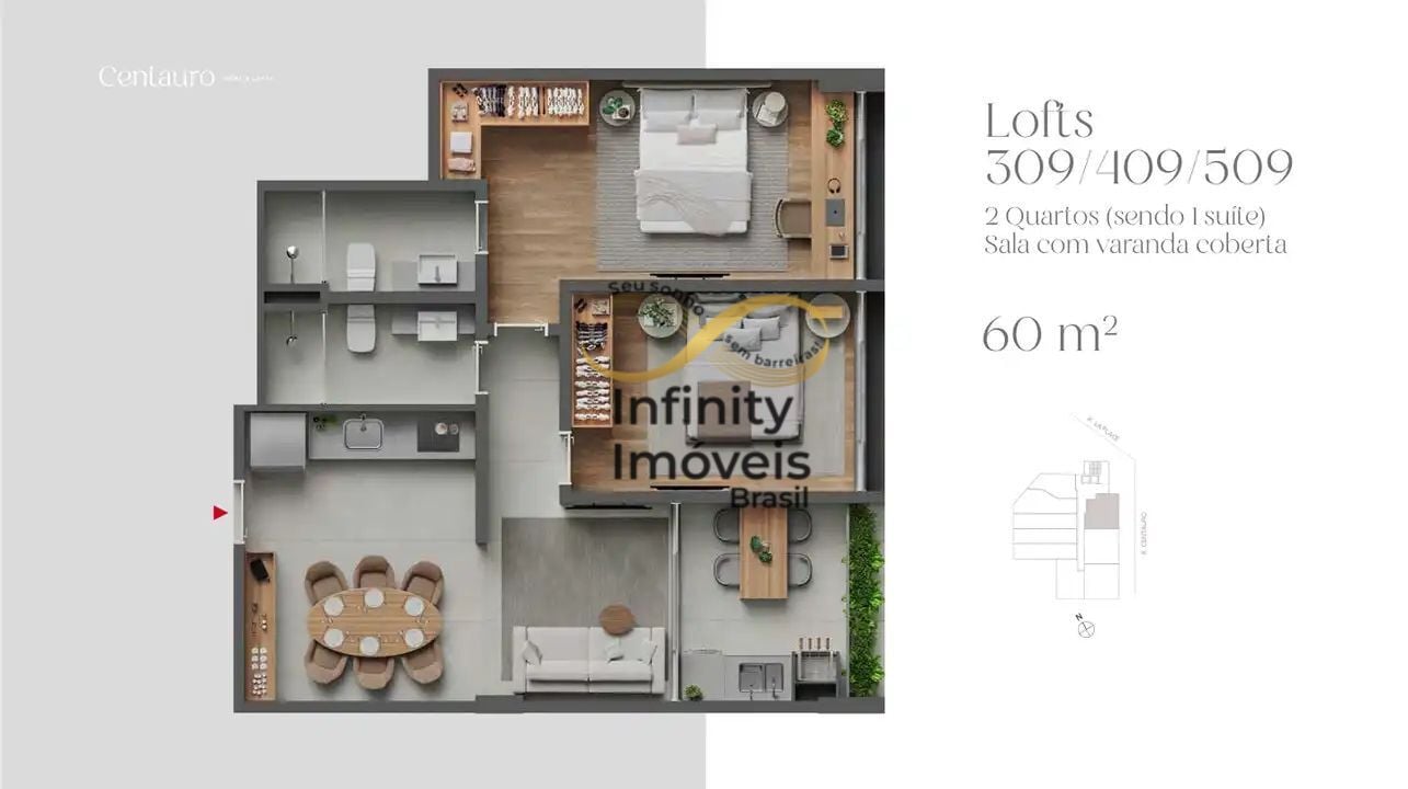 Apartamento, 2 quartos, 55 m² - Foto 34