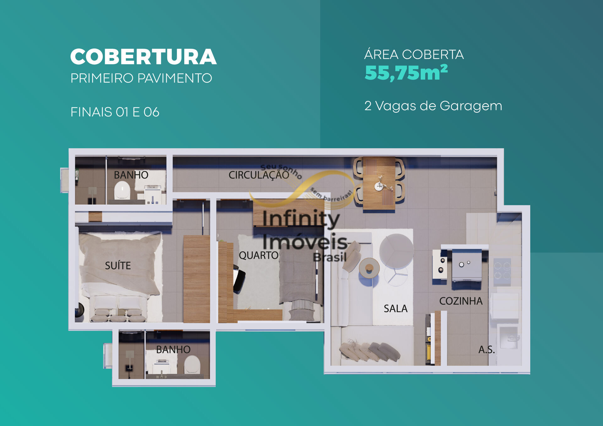 Apartamento, 2 quartos, 55 m² - Foto 26
