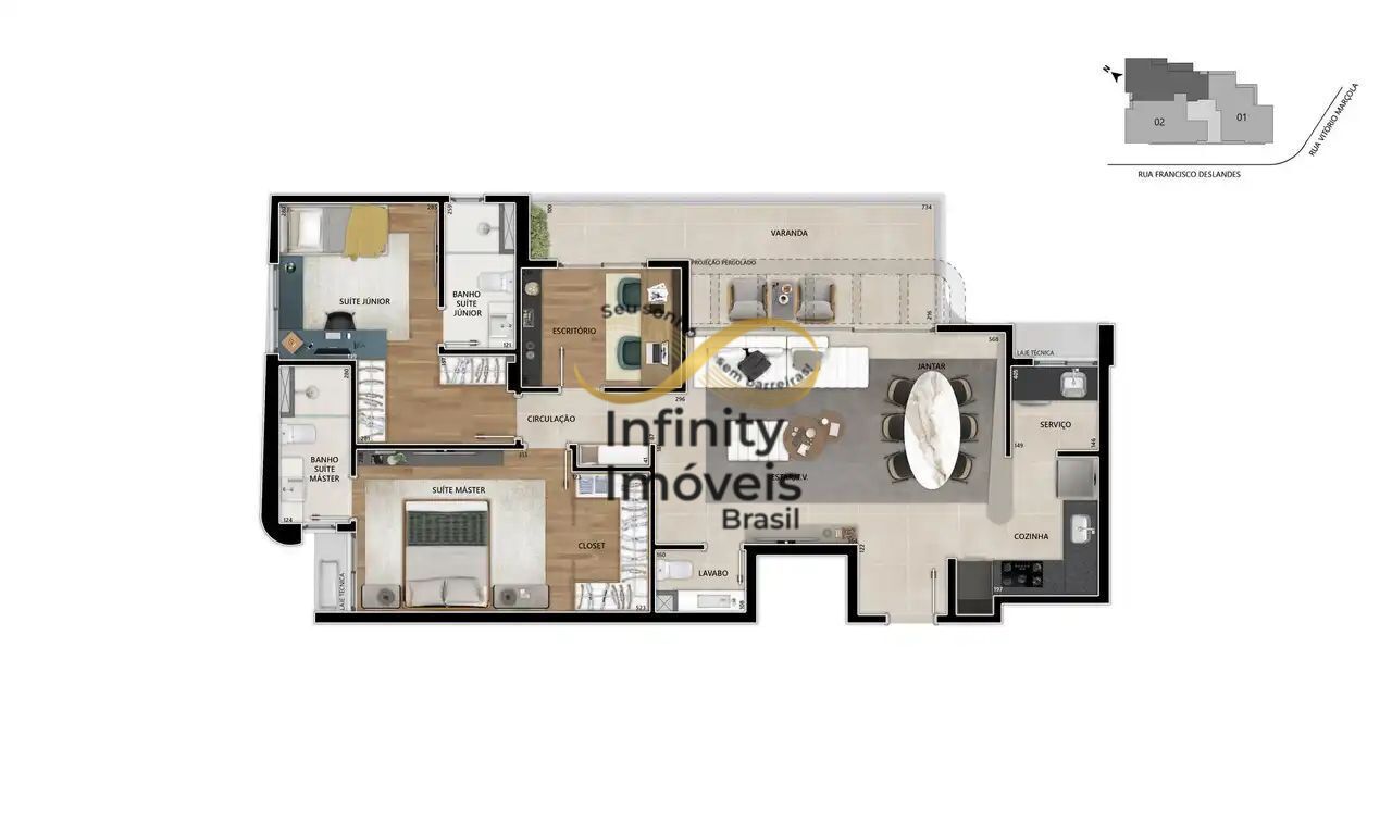 Apartamento, 3 quartos, 97 m² - Foto 28
