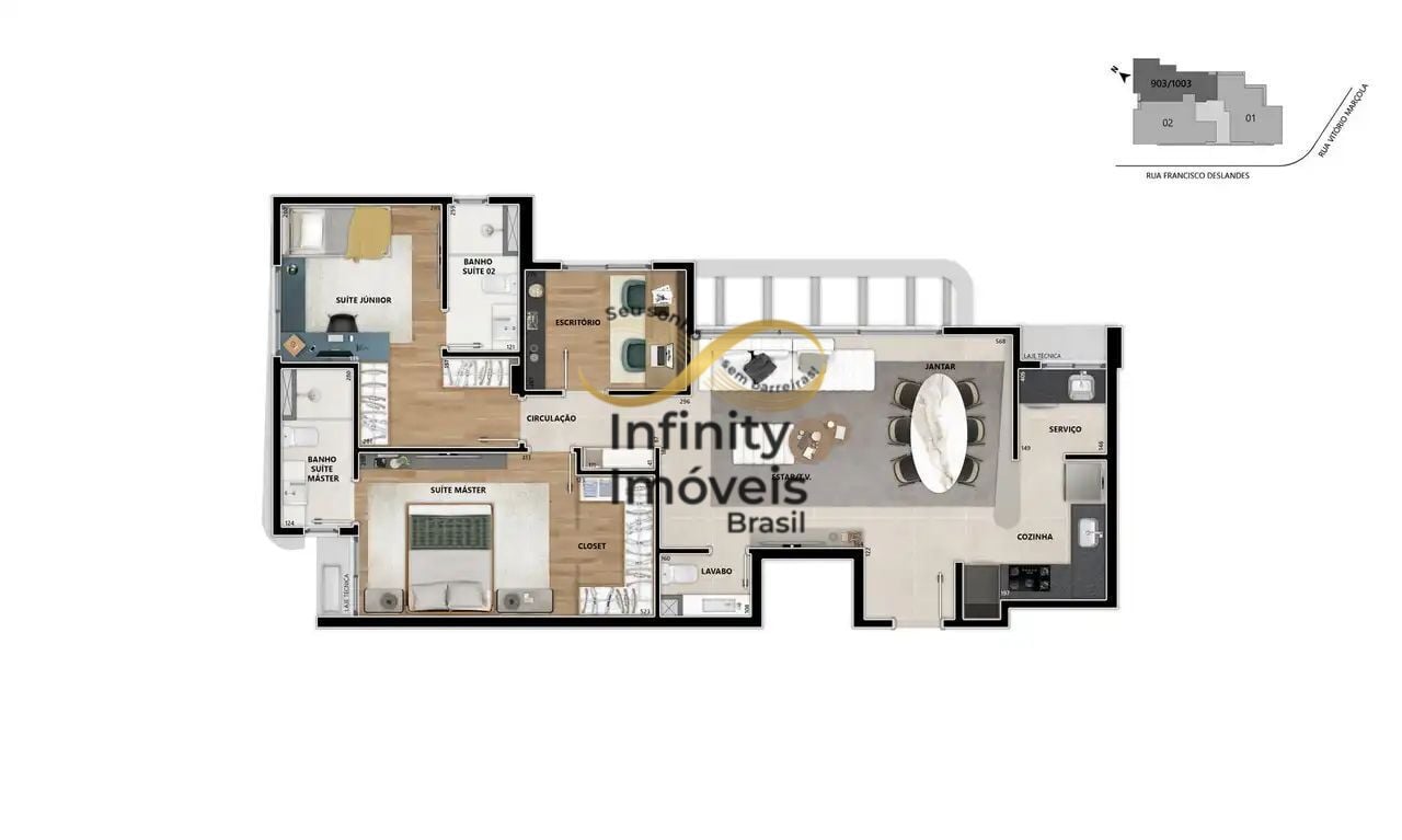 Apartamento, 3 quartos, 97 m² - Foto 25