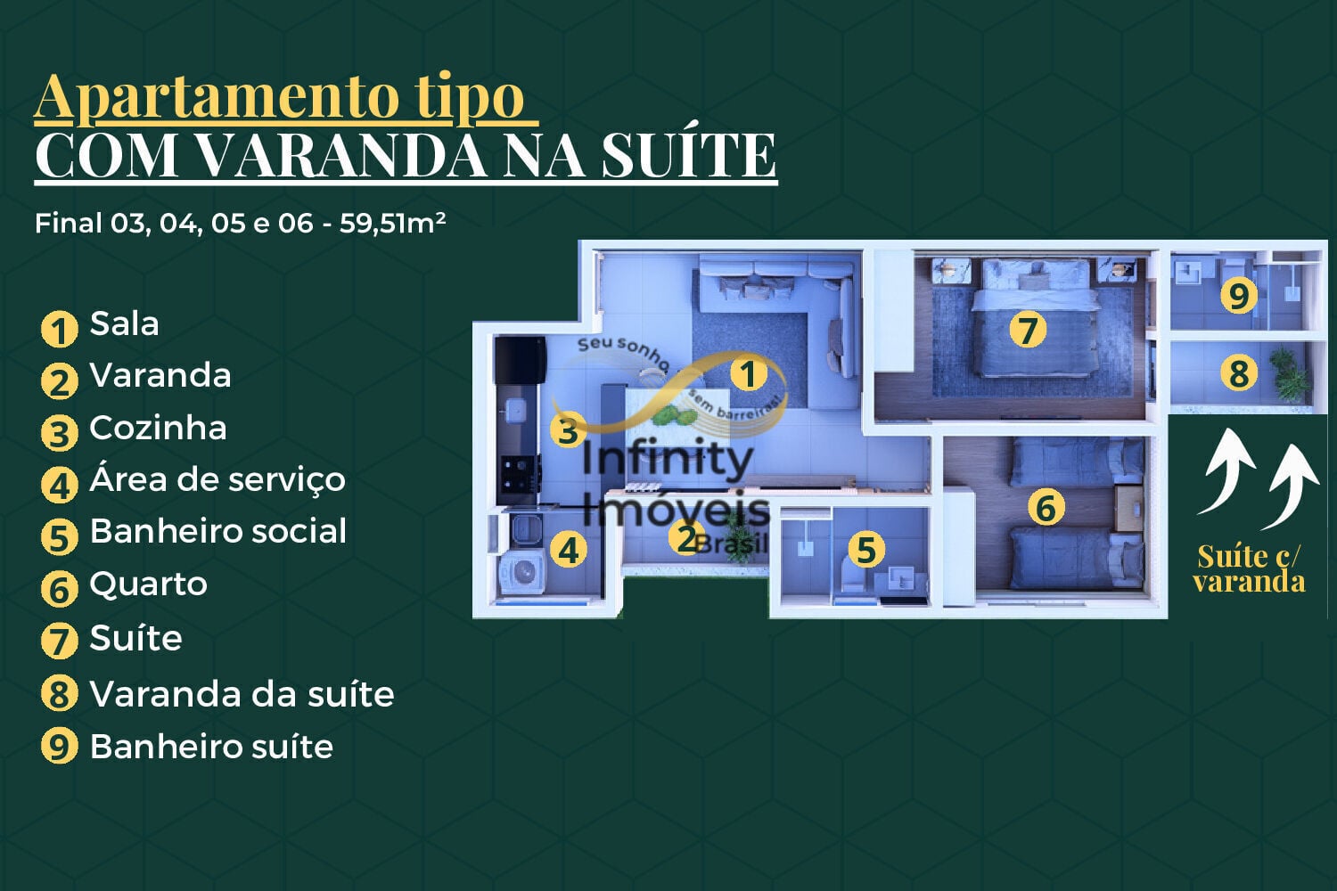 Apartamento, 2 quartos, 57 m² - Foto 21