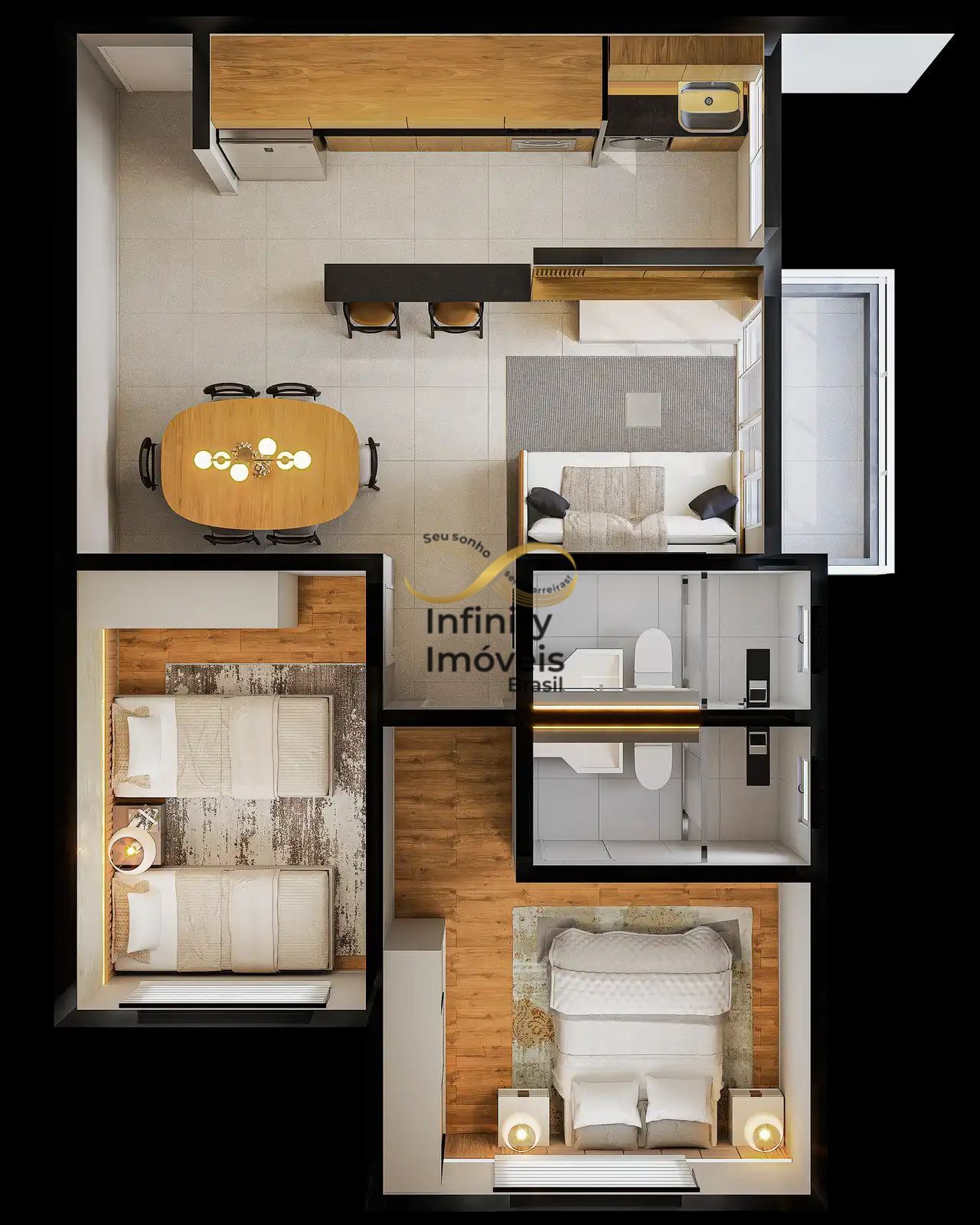 Cobertura, 2 quartos, 144 m² - Foto 19