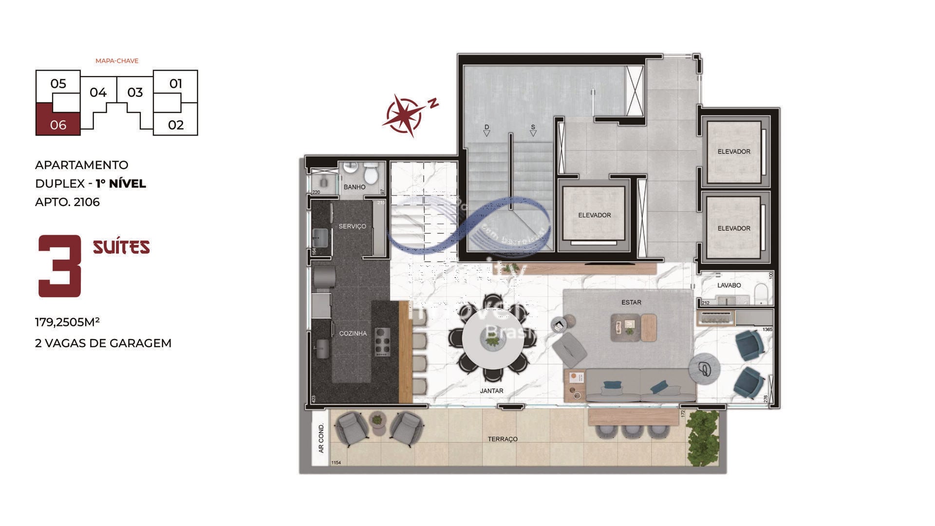Apartamento, 3 quartos, 178 m² - Foto 41