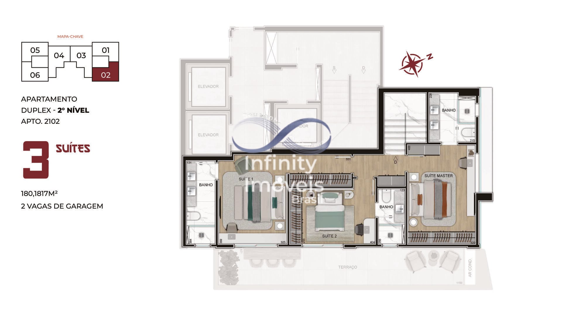 Apartamento, 3 quartos, 178 m² - Foto 45