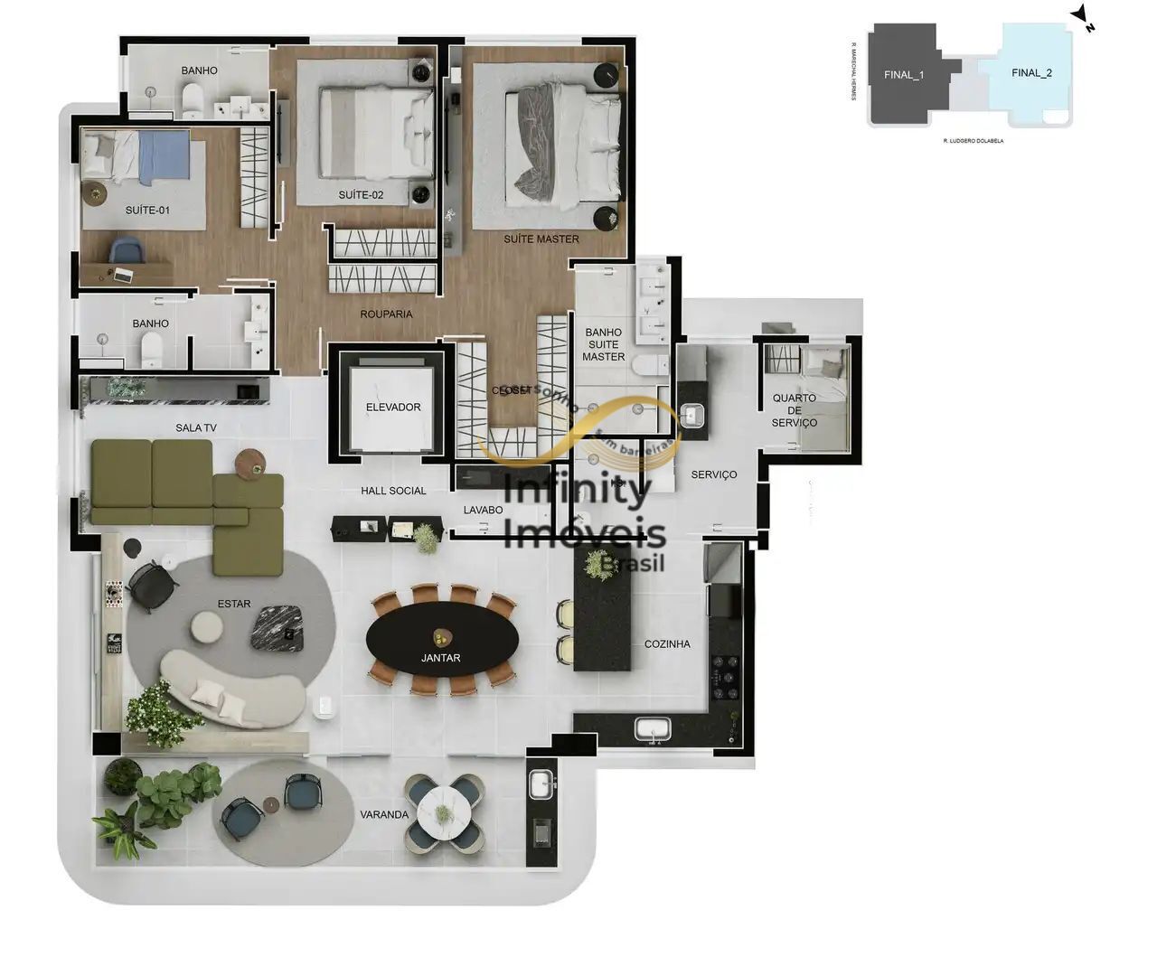 Apartamento, 4 quartos, 340 m² - Foto 29