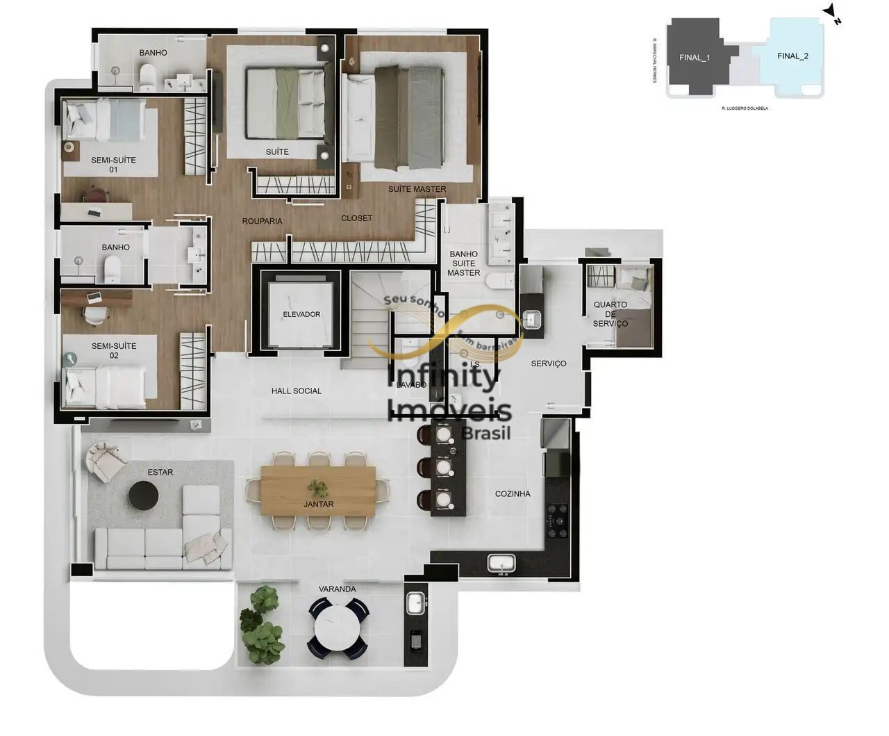 Apartamento, 4 quartos, 340 m² - Foto 30