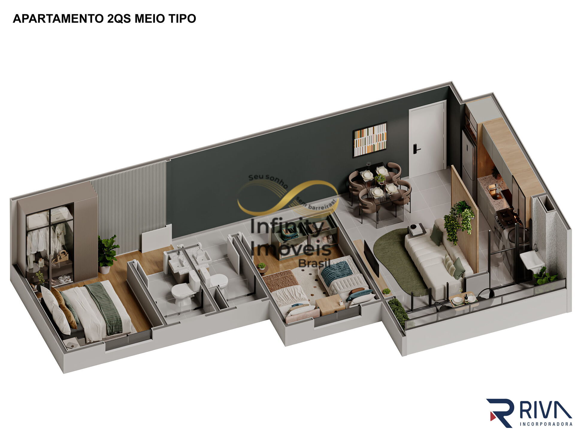 Apartamento, 2 quartos, 51 m² - Foto 22