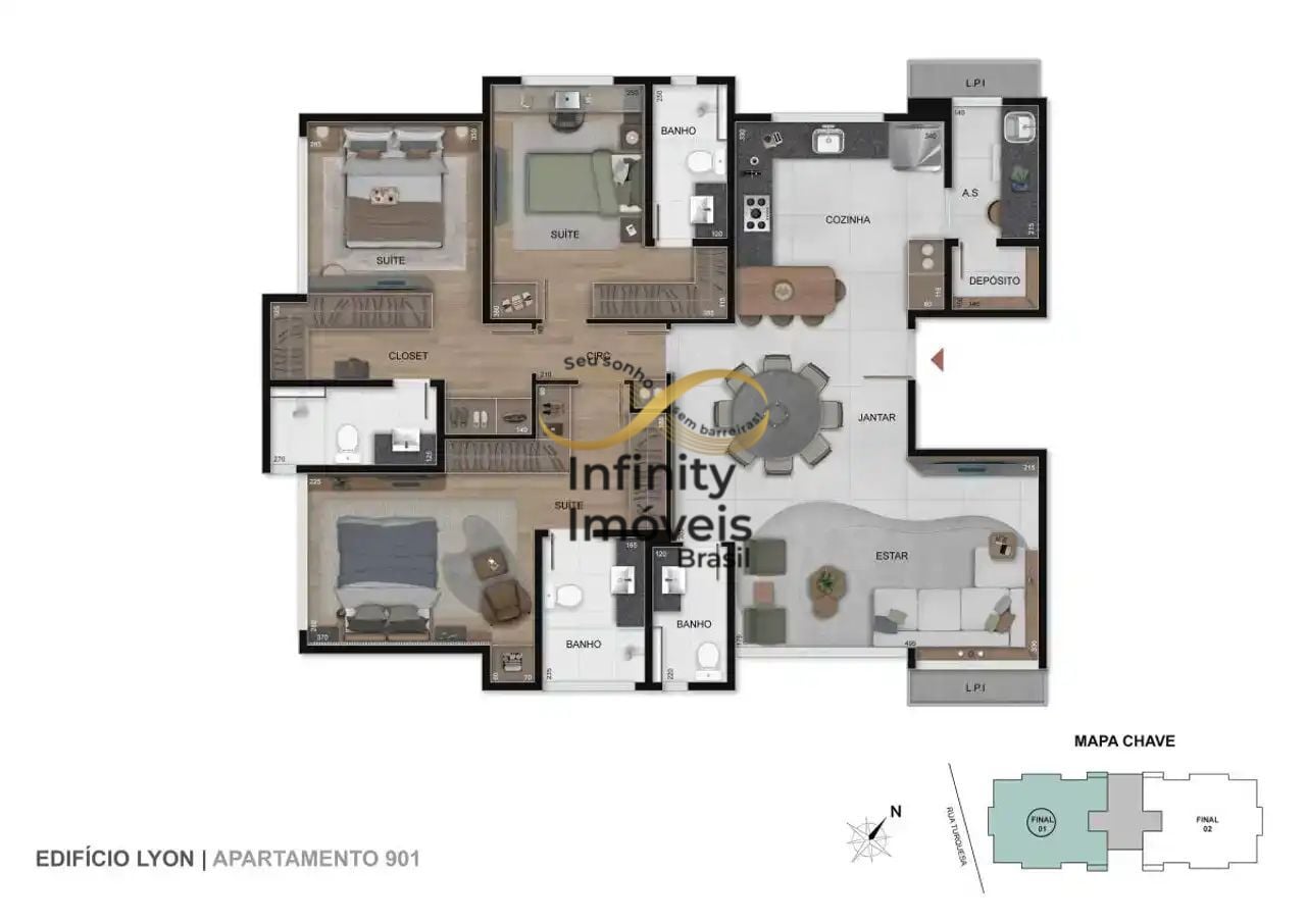 Apartamento, 2 quartos, 35 m² - Foto 21