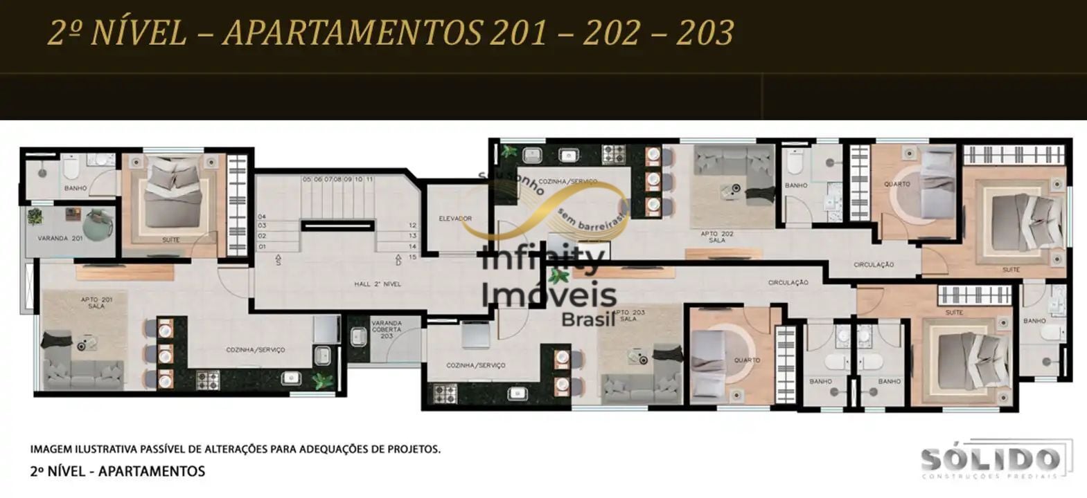 Apartamento, 2 quartos, 56 m² - Foto 4