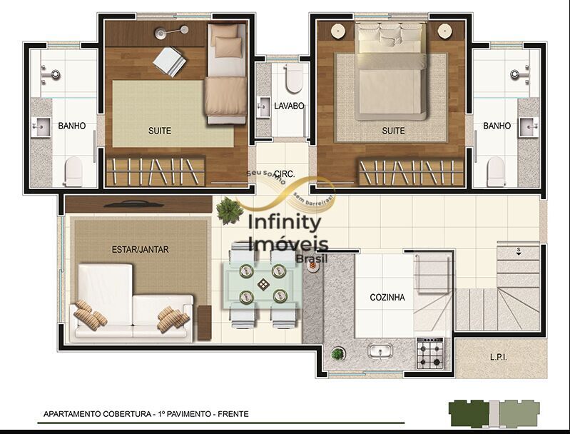 Apartamento, 2 quartos, 60 m² - Foto 40