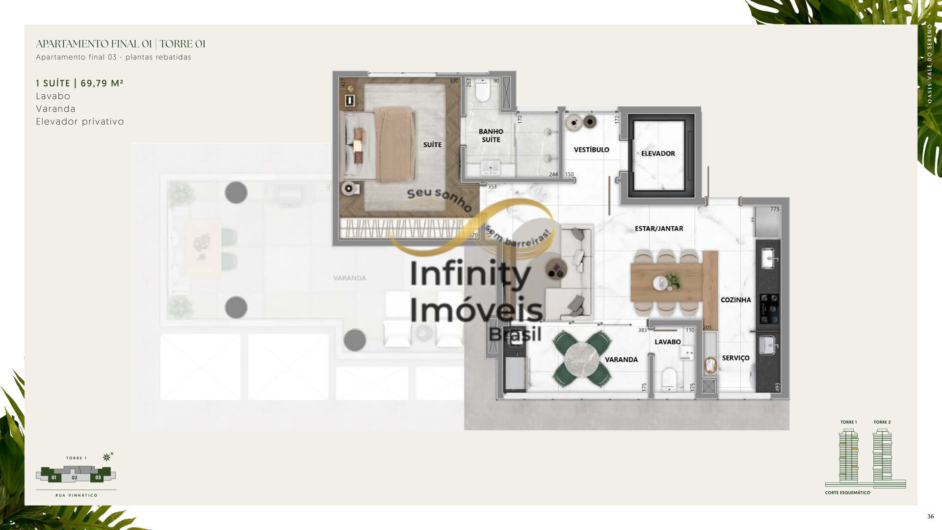 Apartamento, 1 quarto, 69 m² - Foto 32