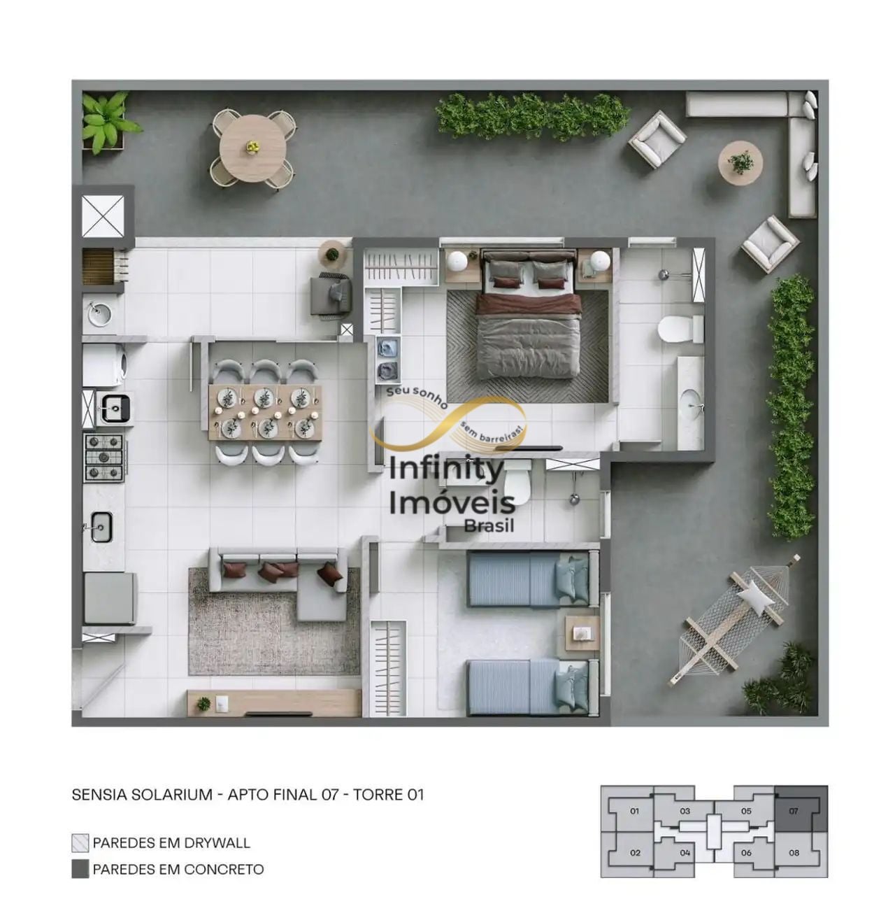 Apartamento, 2 quartos, 53 m² - Foto 6