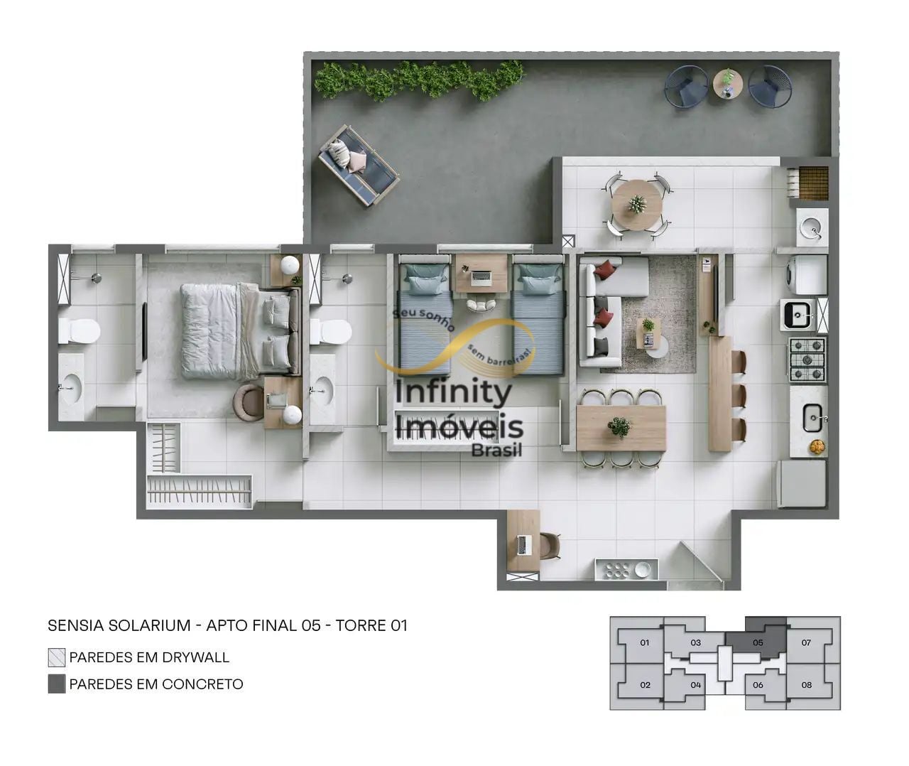 Apartamento, 2 quartos, 53 m² - Foto 5