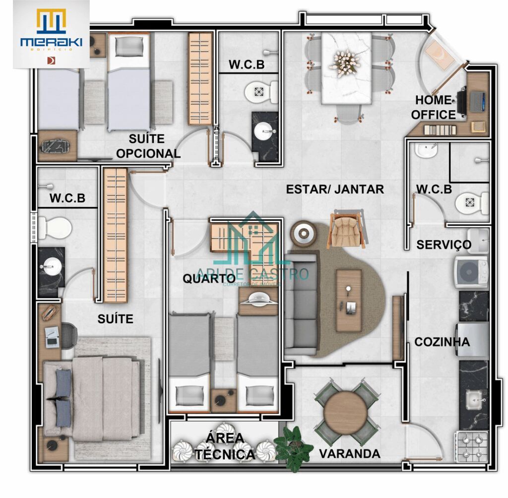 Apartamento, 2 quartos, 62 m² - Foto 50