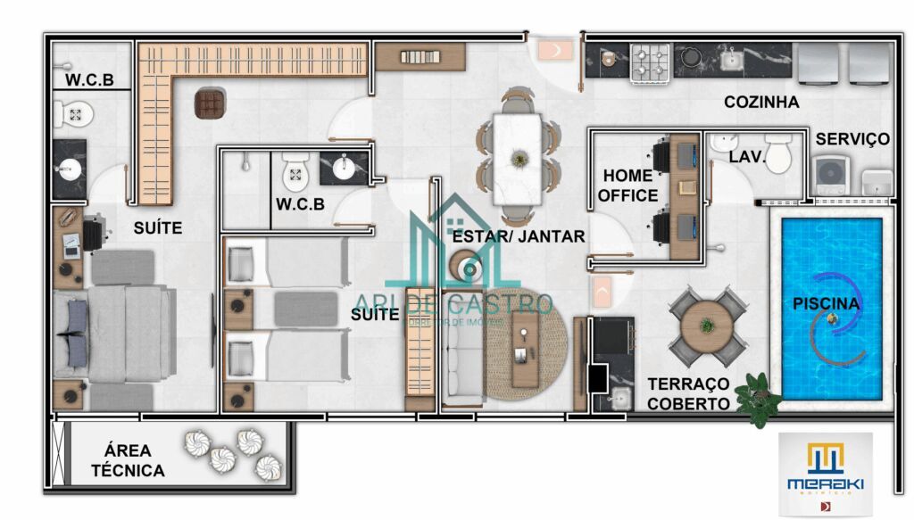 Apartamento, 2 quartos, 62 m² - Foto 39