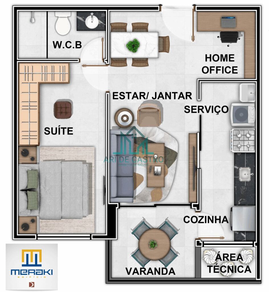 Apartamento, 2 quartos, 62 m² - Foto 40