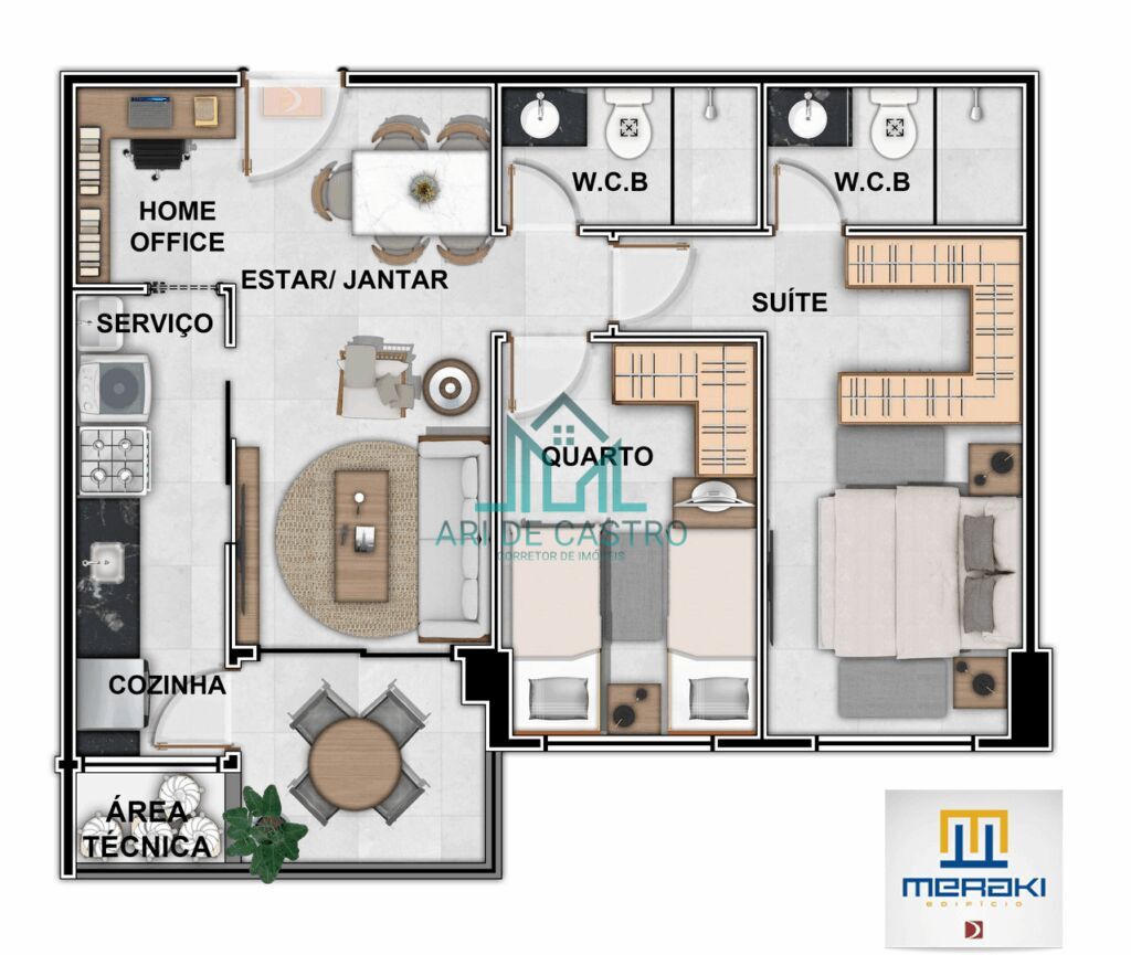Apartamento, 2 quartos, 62 m² - Foto 49