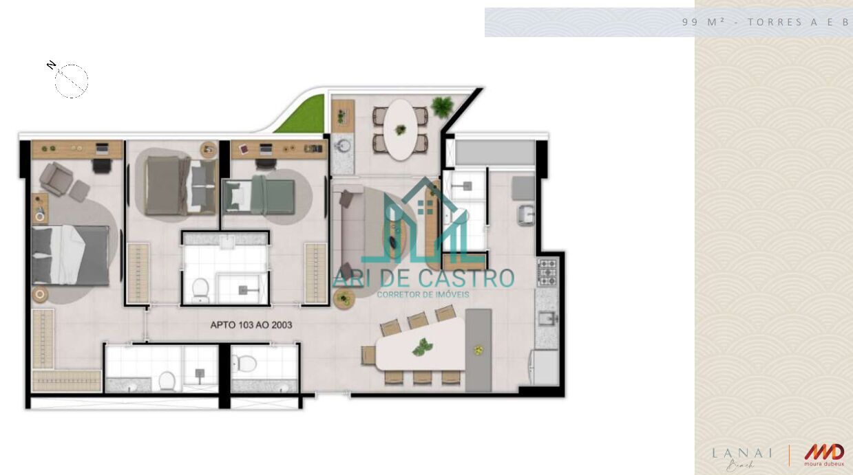 Apartamento, 3 quartos, 130 m² - Foto 33
