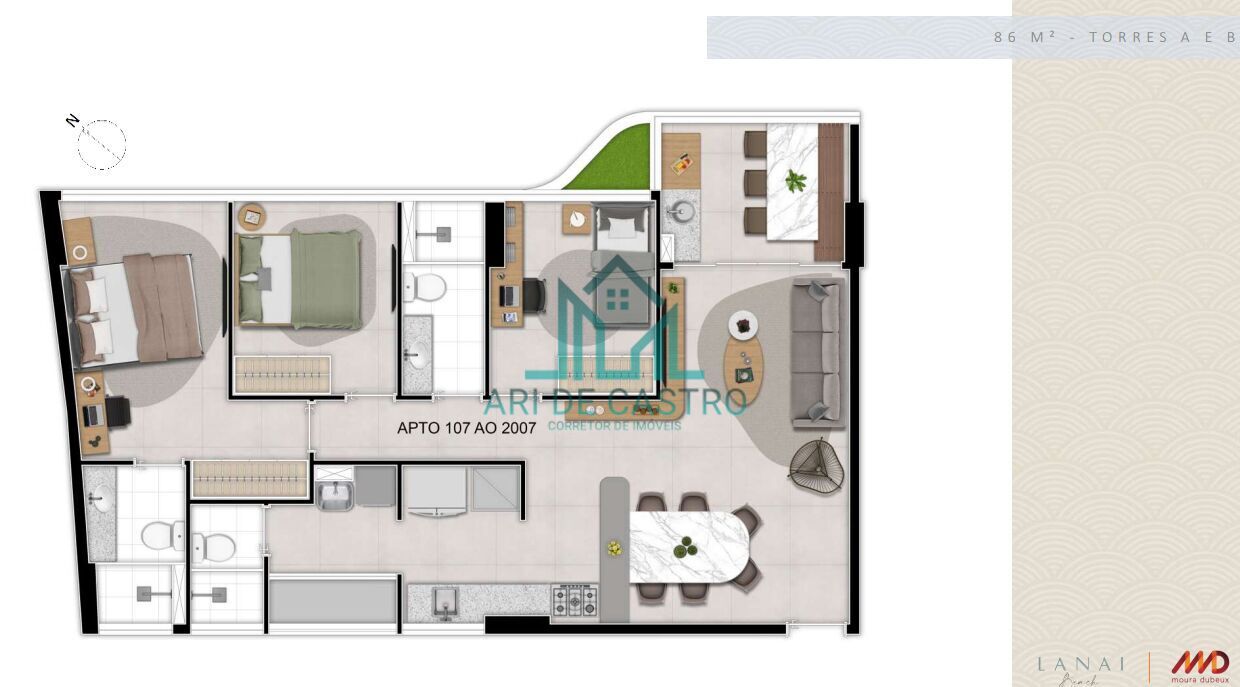 Apartamento, 3 quartos, 130 m² - Foto 31