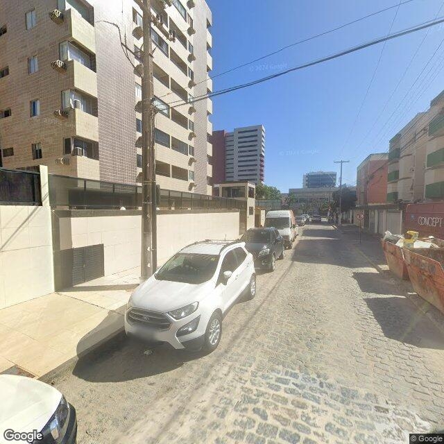 Imagem estática do "Street View" da localização