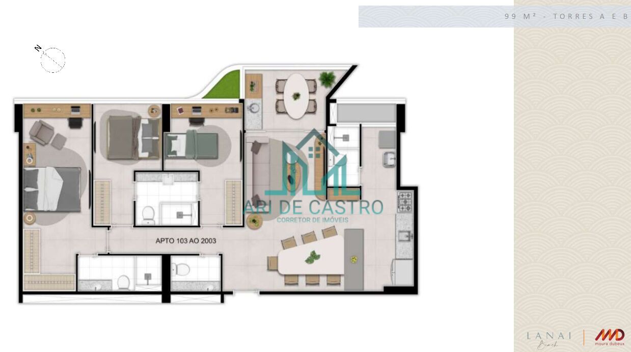 Apartamento, 3 quartos, 115 m² - Foto 33