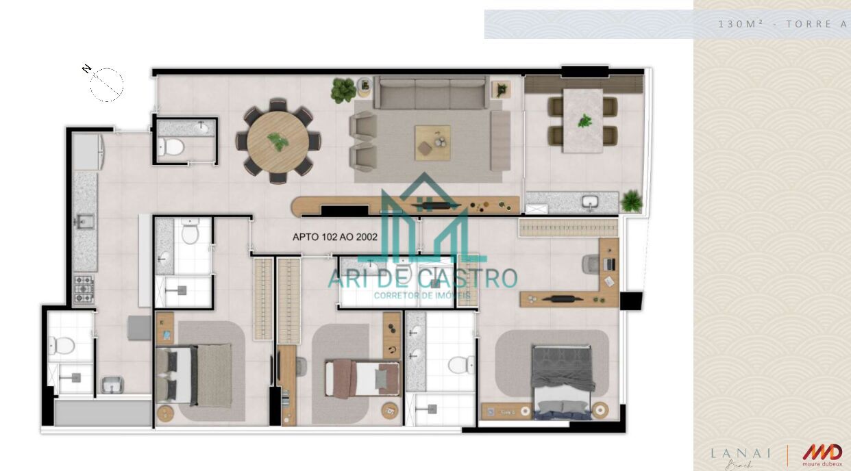 Apartamento, 3 quartos, 115 m² - Foto 45