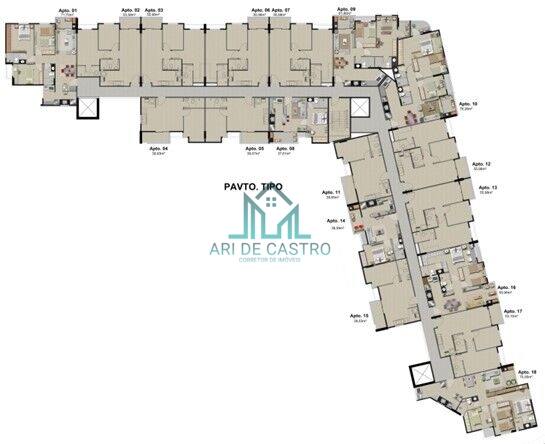 Apartamento, 2 quartos, 55 m² - Foto 13