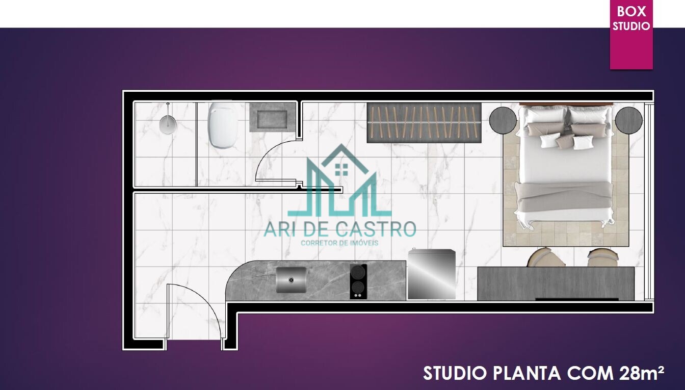 Apartamento, 1 quarto, 28 m² - Foto 35