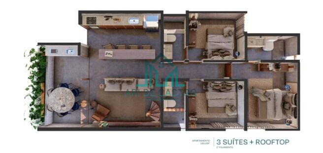 Apartamento, 2 quartos, 123 m² - Foto 43