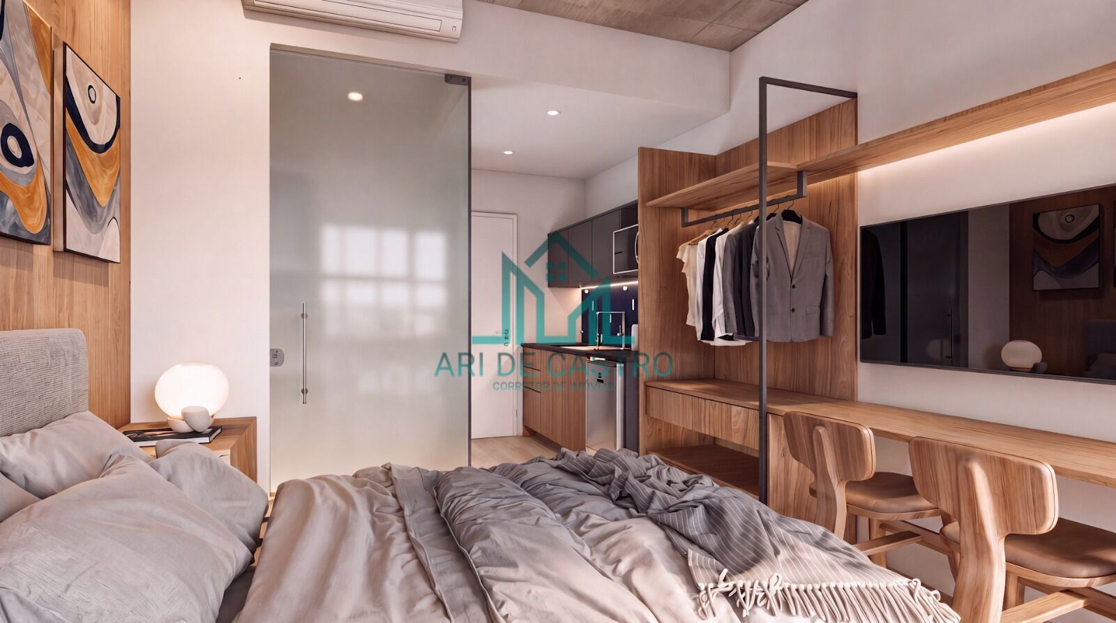 Apartamento, 1 quarto, 18 m² - Foto 3