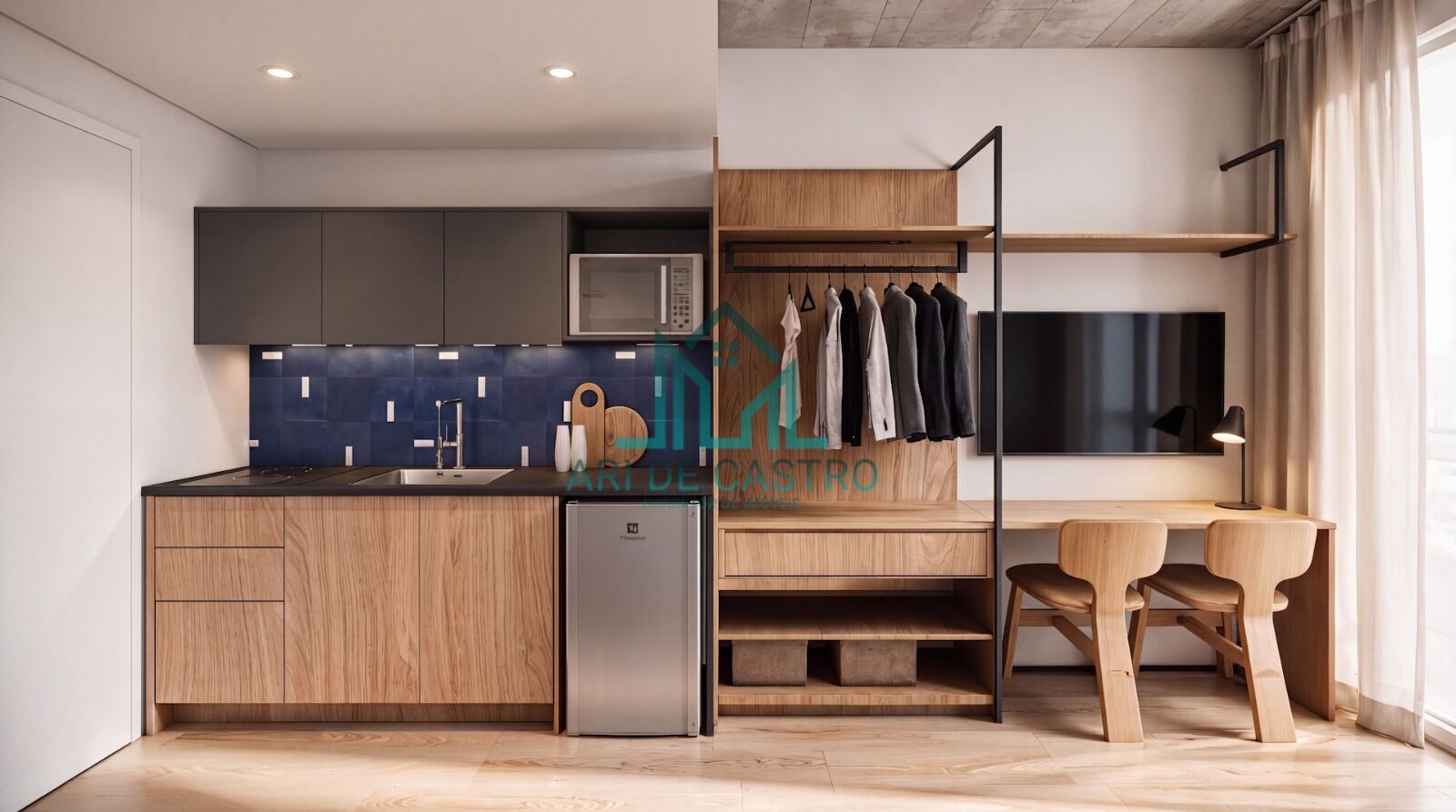 Apartamento, 1 quarto, 18 m² - Foto 4