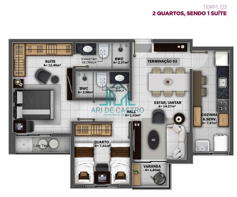Apartamento, 1 quarto, 31 m² - Foto 23