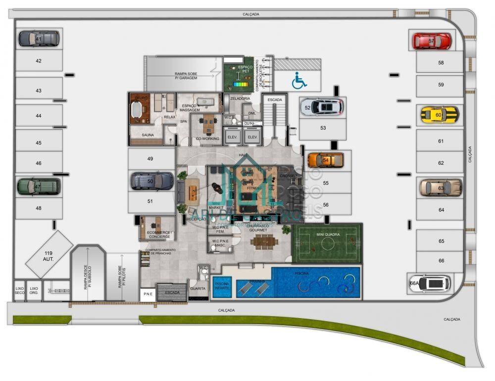 Apartamento, 1 quarto, 43 m² - Foto 28