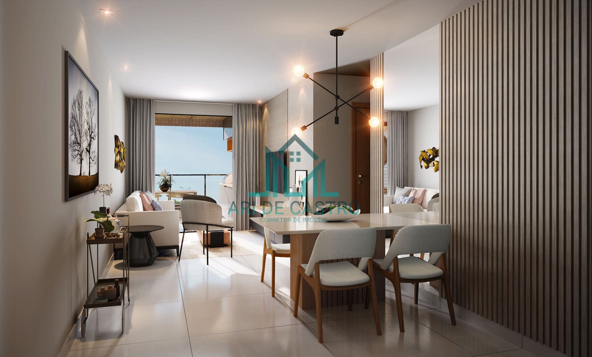 Apartamento, 2 quartos, 59 m² - Foto 1