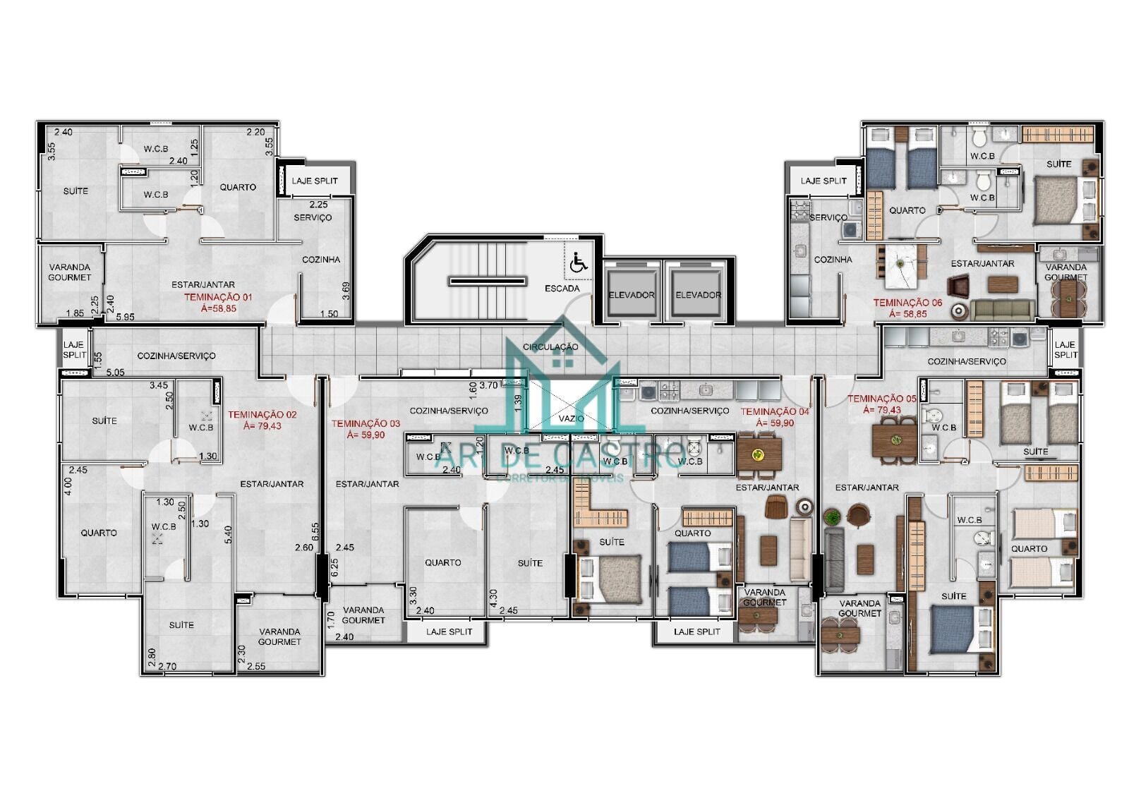 Apartamento, 2 quartos, 59 m² - Foto 16
