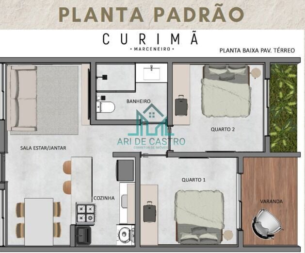 Apartamento, 2 quartos, 53 m² - Foto 32