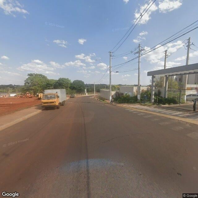 Imagem estática do "Street View" da localização