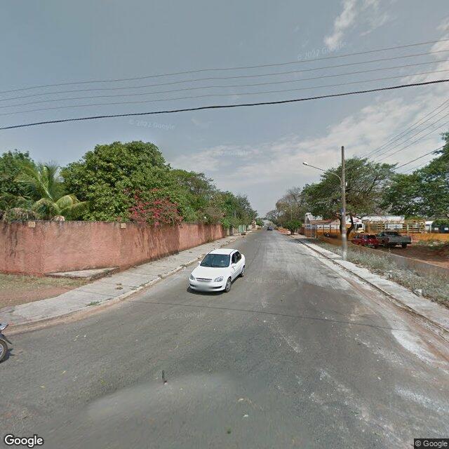 Imagem estática do "Street View" da localização
