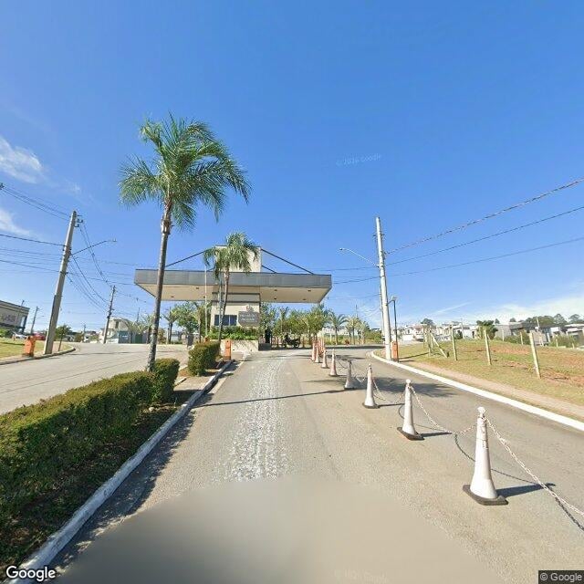 Imagem estática do "Street View" da localização