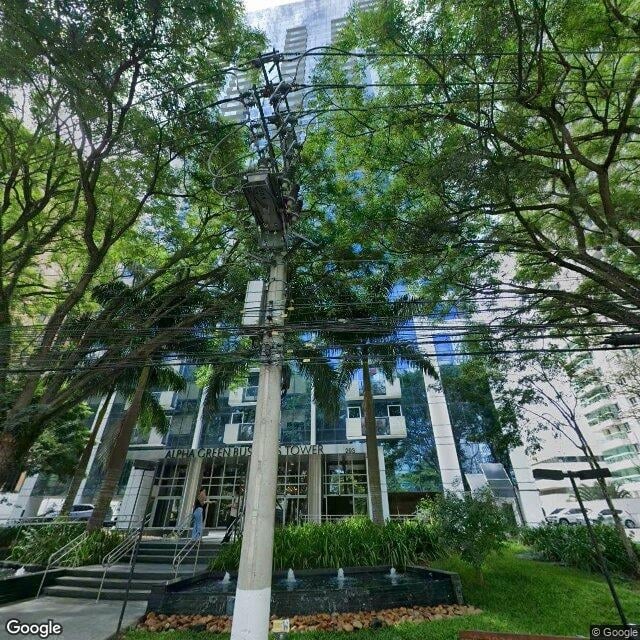 Imagem estática do "Street View" da localização