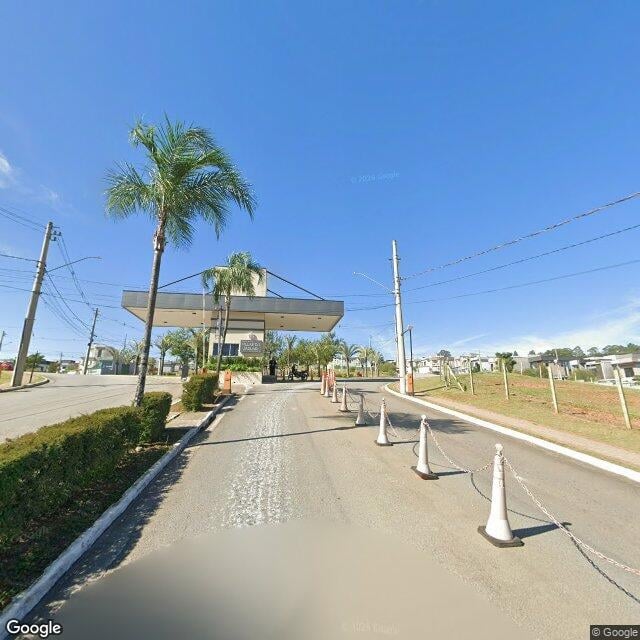 Imagem estática do "Street View" da localização