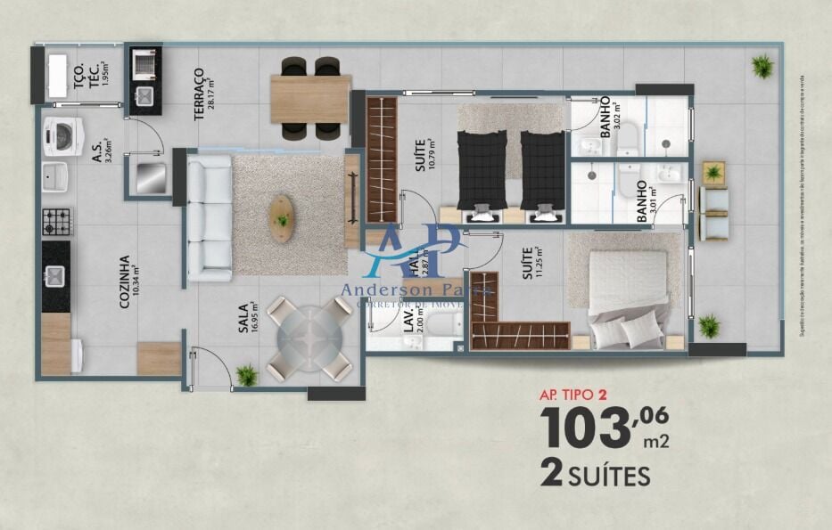 Apartamento, 2 quartos, 90 m² - Foto 25