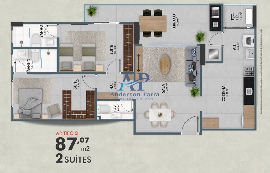 Apartamento, 2 quartos, 90 m² - Foto 26