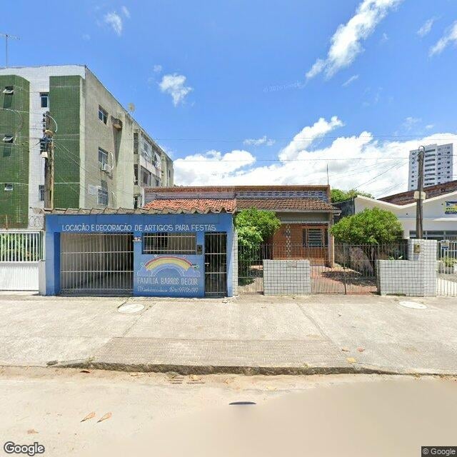 Imagem estática do "Street View" da localização