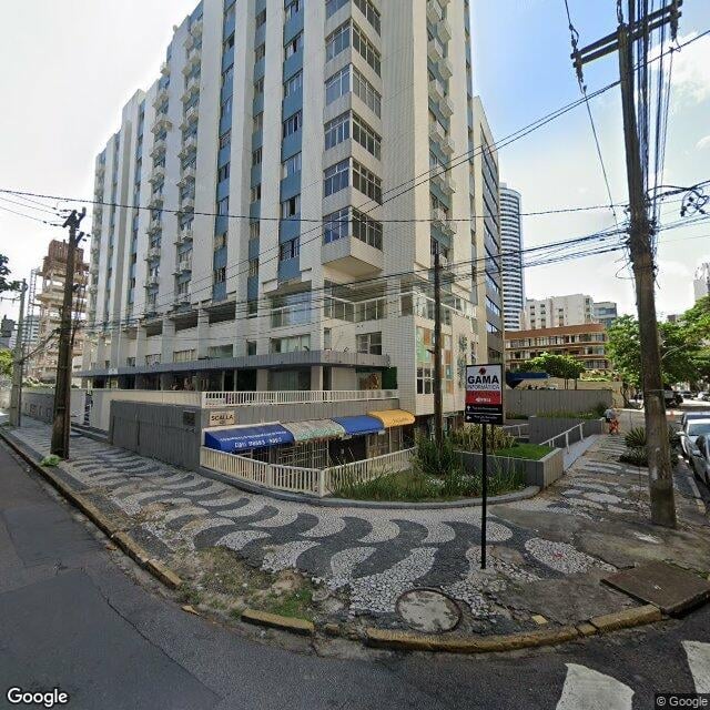 Imagem estática do "Street View" da localização