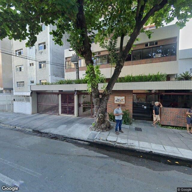 Imagem estática do "Street View" da localização